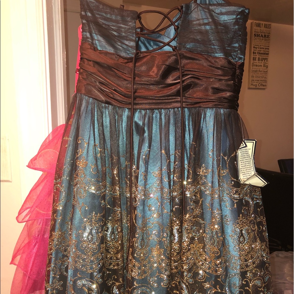 Formal short knee length dress